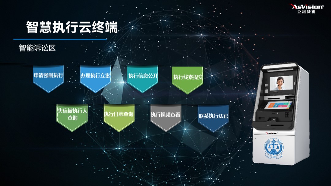 诉讼服务智慧执行云终端